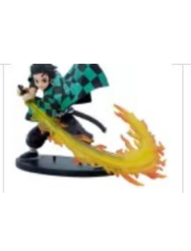 Demon Slayer Tanjiro Kamado Flame Vibration Star Action Figure Figure Collective Showcase with Light Strip White 1 Each Craft Your Own Fun: DIY Wooden Puzzles for All Ages