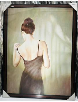 MODERN GIRL OIL PAITNING