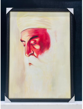 RELIGION OIL PAINTINGS GURU NANAK DEV JI