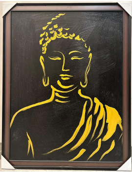 ART WORK OIL PAINTING Buddha